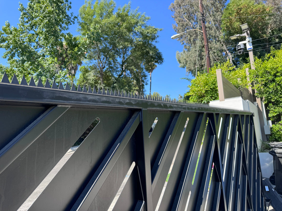 Woodland Hills Residence – Layered Perimeter Security with GIZA GIZA Ninja Deterrent™