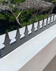 Long-view of GIZAGIZA black heart on parapet – perfect balance of elegance and anti-intrusion function