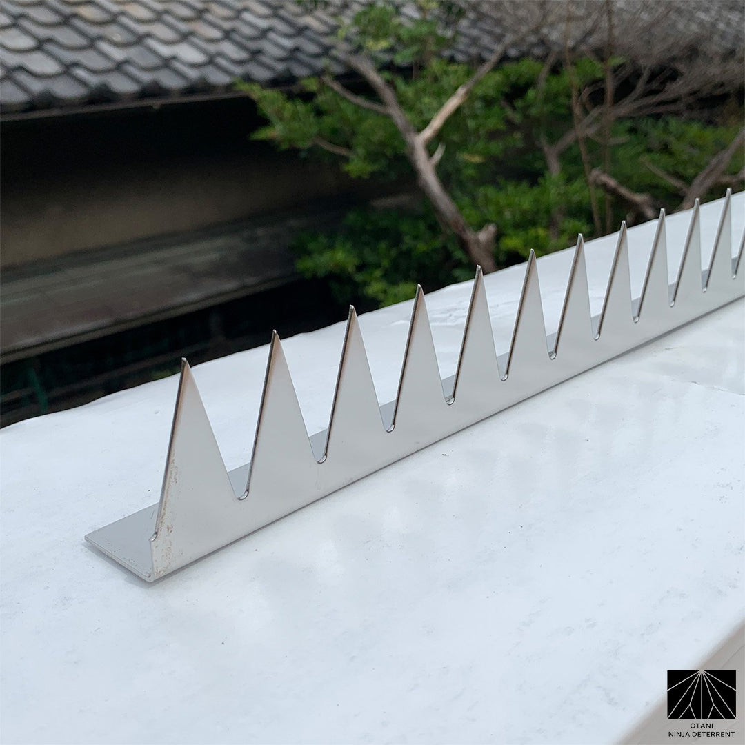 Long-view of GIZAGIZA steinless on parapet – perfect balance of elegance and anti-intrusion function