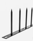 Black single-bladed Ninja Deterrent™—ideal for deterring birds without compromising façade design