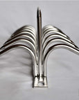 Centered front view of Ninja Deterrent™ double-blade—symmetrical design for premium bird deterrence