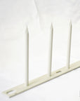 White-coated Ninja Deterrent™—perfect for subtle anti-bird security on white architectural walls