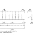 single-bladed Ninja Deterrent™ blueprint—detailed specs for architects and bird control planners