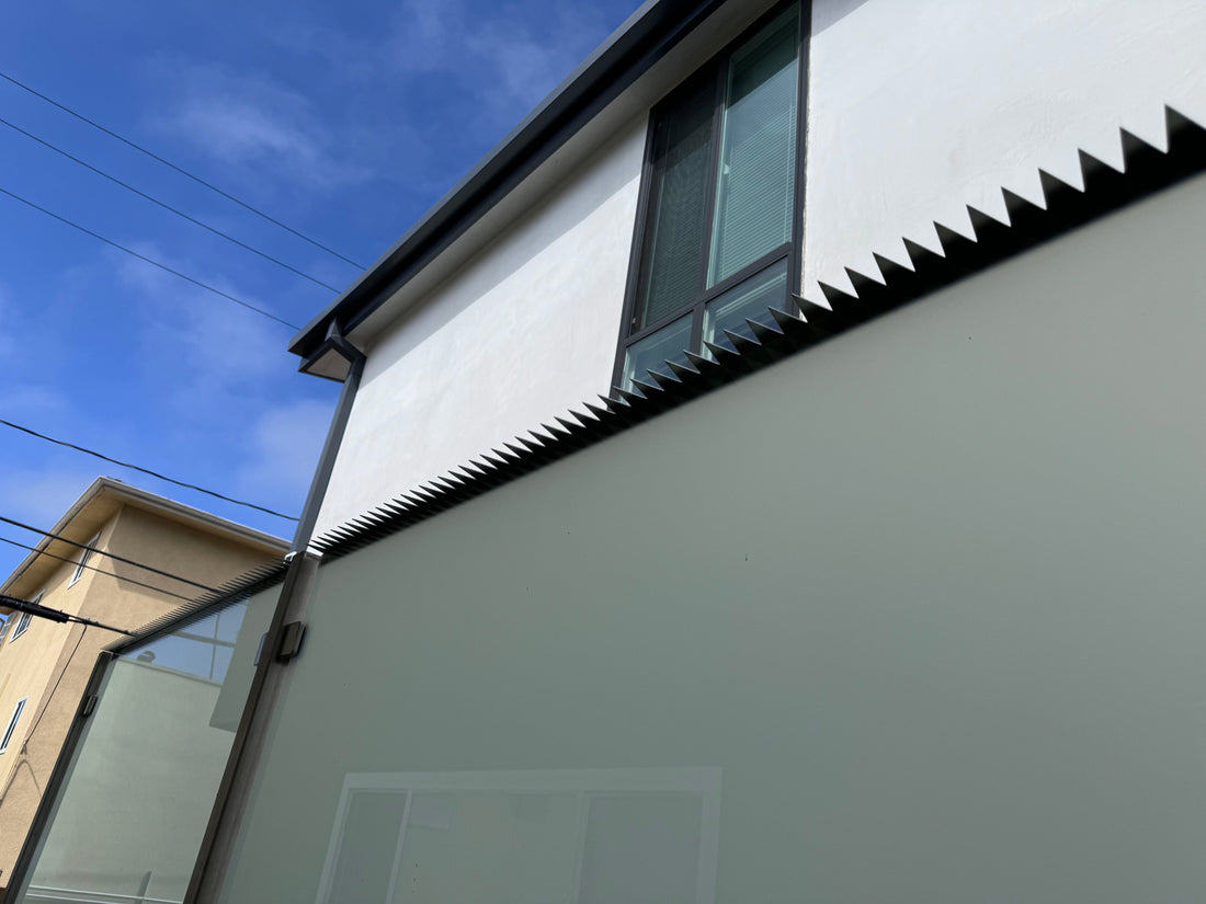 Santa Monica Beach Condominium – Custom Ninja Deterrent™ for Glass Exterior