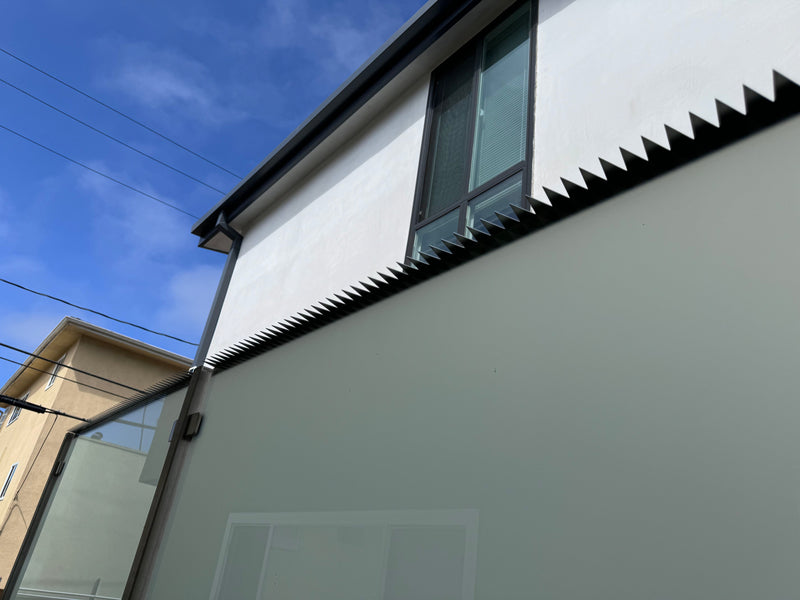 Santa Monica Beach Condominium – Custom Ninja Deterrent™ for Glass Exterior