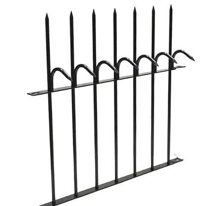 black long steel Ninja Deterrent security spikes for anti-climb and bird control

