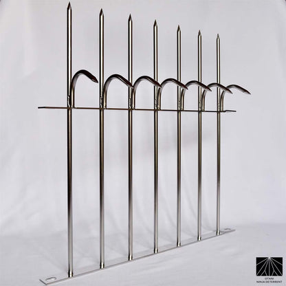 Long size Ninja Deterrent stainless steel security spikes for anti-climb and bird control
